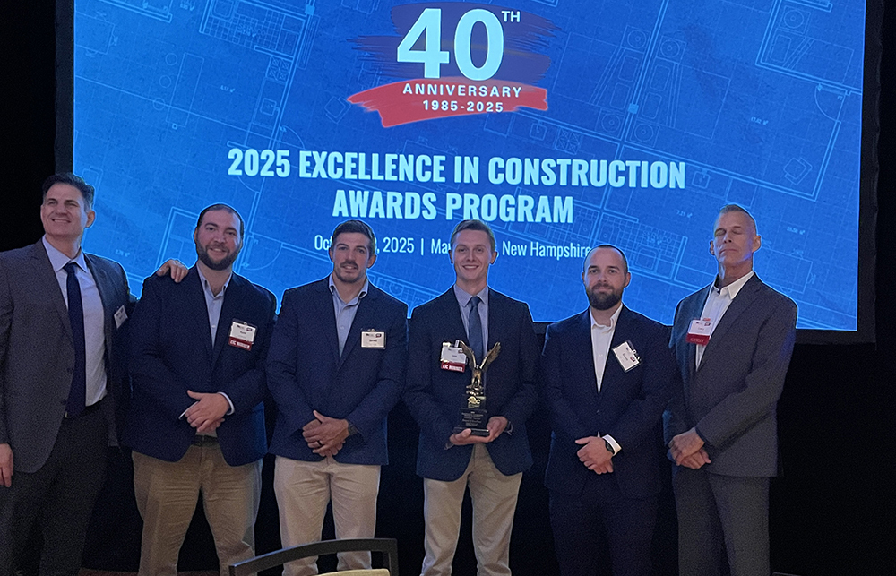 Jewett Construction honored  with Excellence in Construction Award for Hoffman Porsche Project